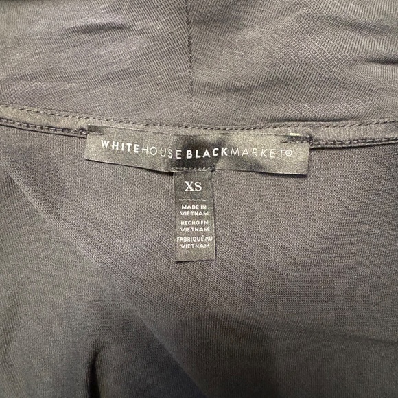 WHBM Black Jacket Top Women's XS - Picture 5 of 6